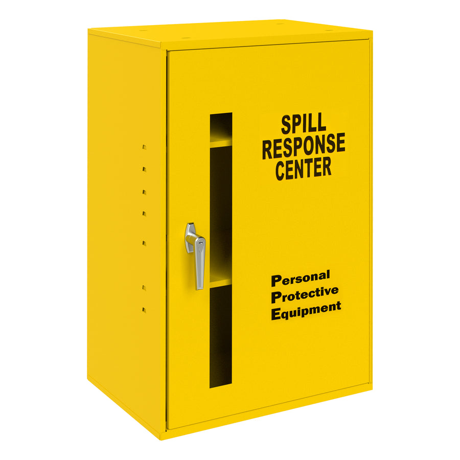 Spill Control/Respirator Cabinet, Yellow