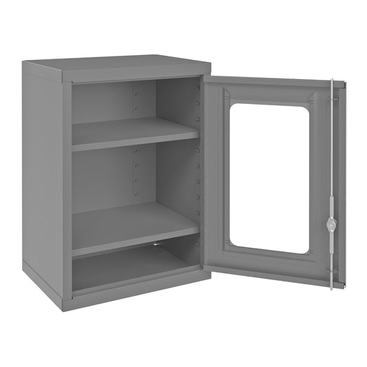 Wall Mounted Storage Cabinet, 2 Shelves
