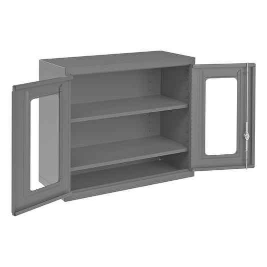 Wall Mounted Storage Cabinet, 2 Shelves