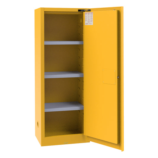Flammable Storage, 24 Gallon, Self Close