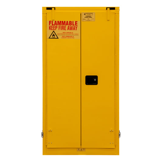Flammable Storage, 55 Gallon, Self Close