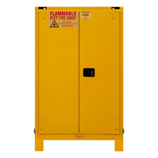Flammable Storage, 90 Gallon, Self Close