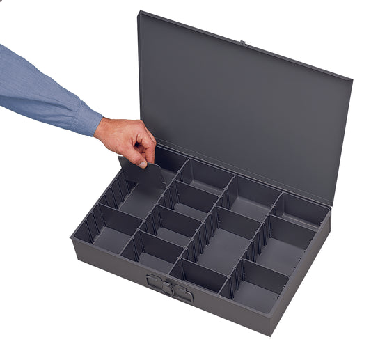 Small Steel Compartment Box, Adjustable