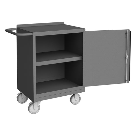 Mobile Bench Cabinet, 1 Shelf, 1 Door