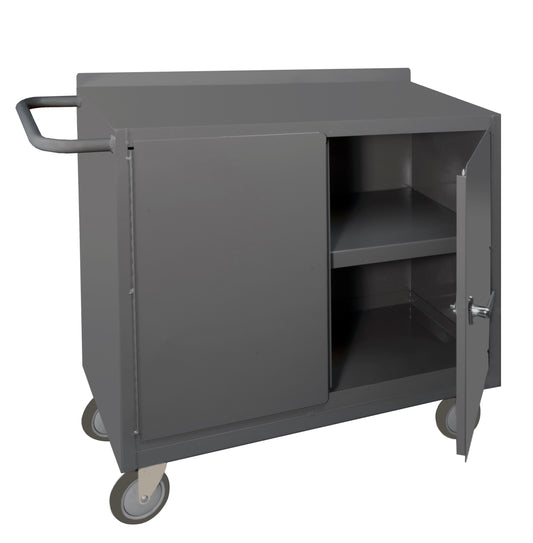 Mobile Bench Cabinet, 1 Shelf, 2 Door