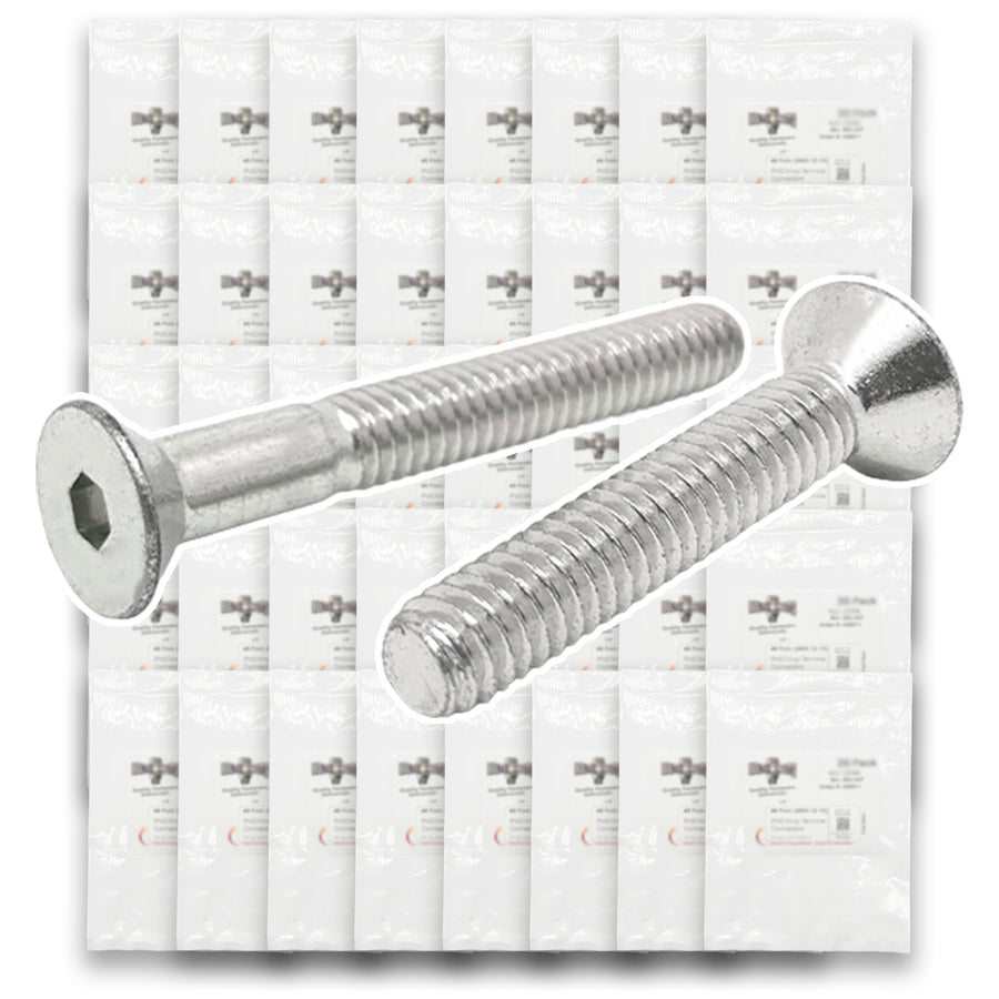 Metric Stainless A4-70 Flat Head Socket Cap Screws - 1510 PCS