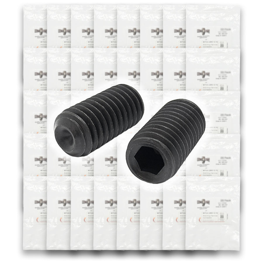 Inch Alloy Steel Cup Point Allen Socket Set Screw Black Oxide - 1440 PCS