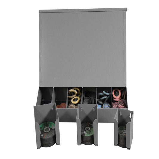 Gravity Feed Dispenser, Gray
