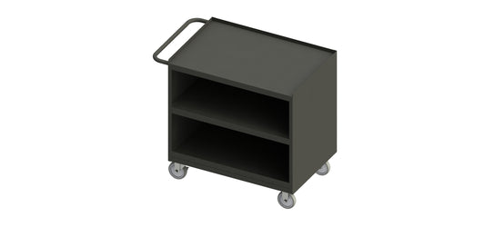 Mobile Bench Cabinet, 1 Shelf, No Doors