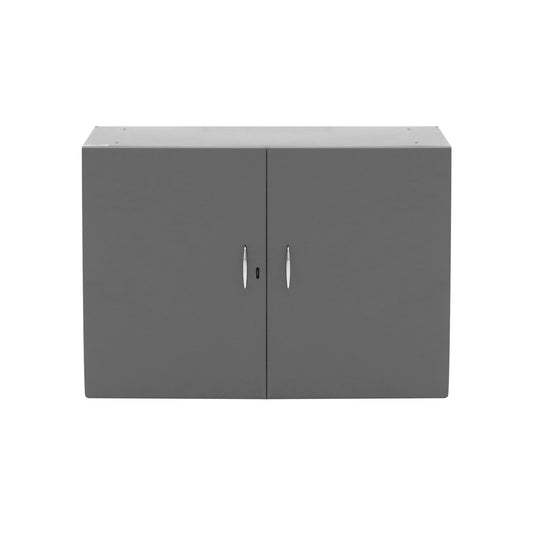 4 Section Storage Cabinet, Gray