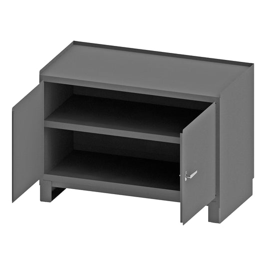 Stationary Workstation, 2 Shelves