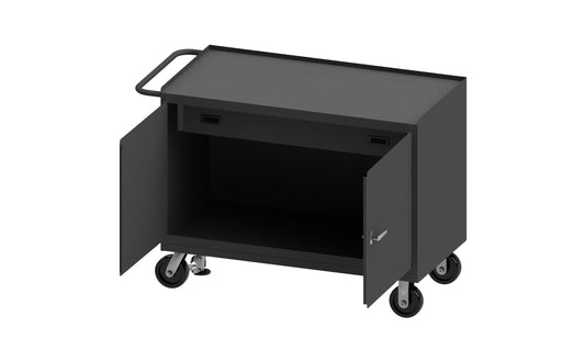 Mobile Bench Cabinet, Mat, Floor Lock