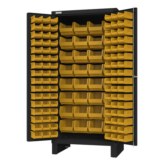 Cabinet, 132 Yellow Bins