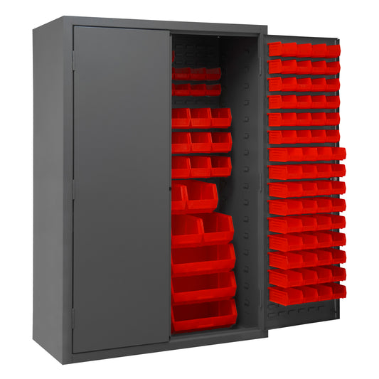 Cabinet, 186 Red Bins