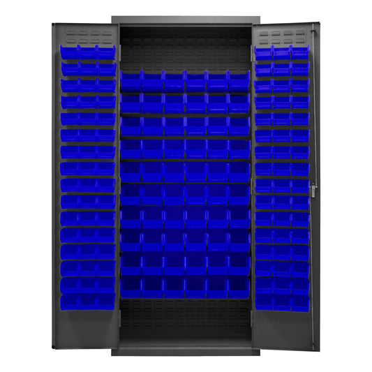 Cabinet, 156 Blue Bins