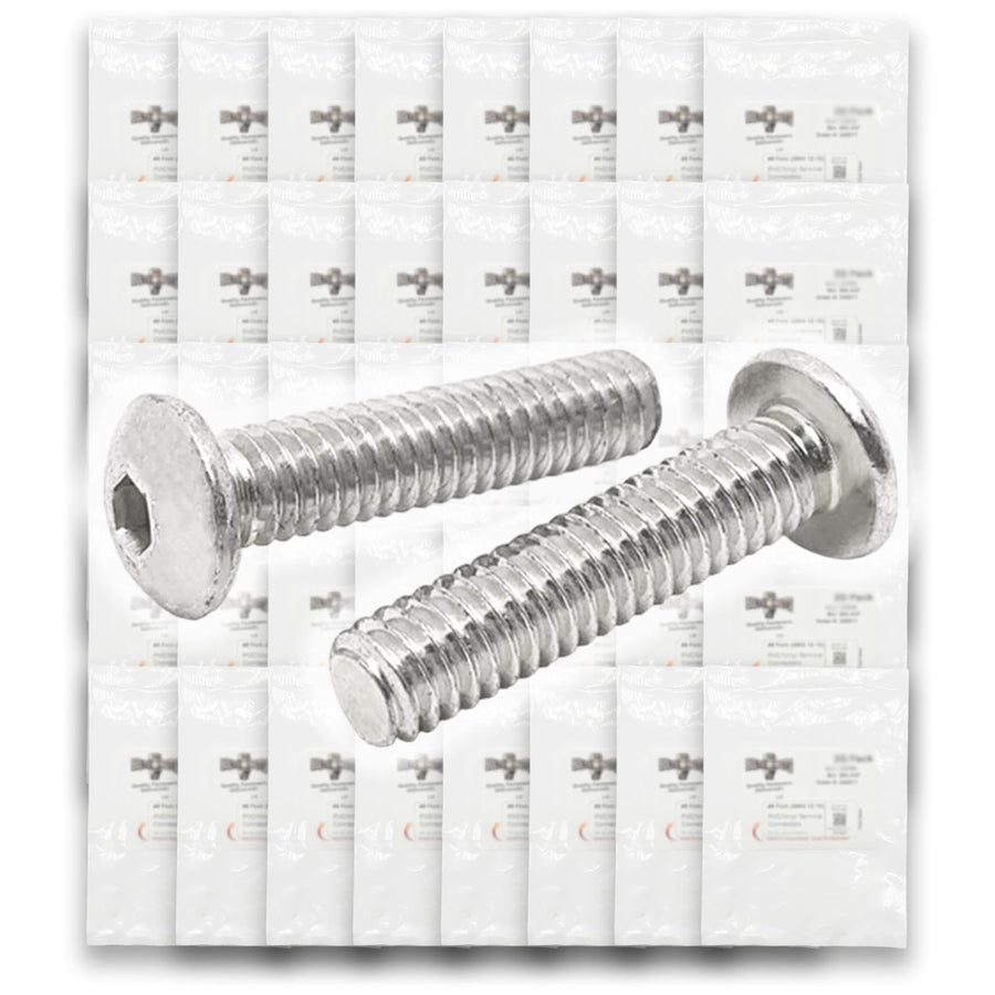Metric A2-70 Allen Button Head Socket Cap Screws Bolts Stainless Steel Assortment - 904 PCS