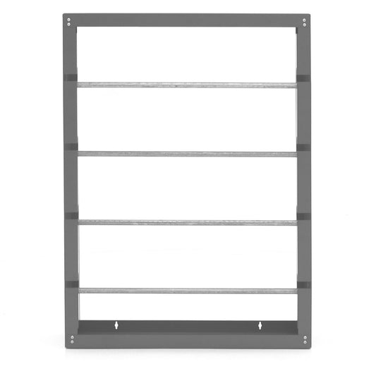 Wire Spool Rack, 4 Rods, Gray