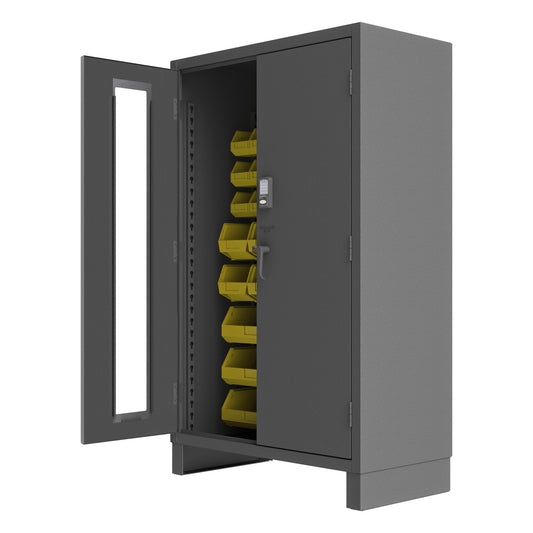 Access Control Cabinet, 42 Yellow Bins