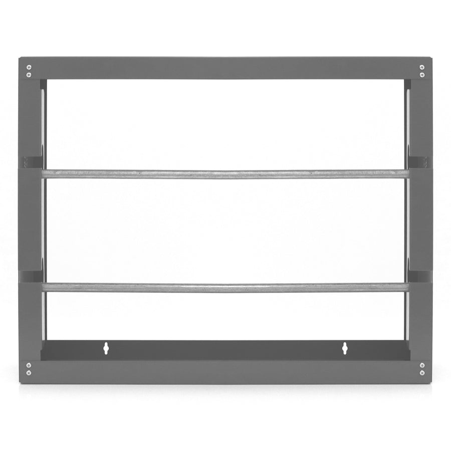 Wire Spool Rack, 2 Rods, Gray
