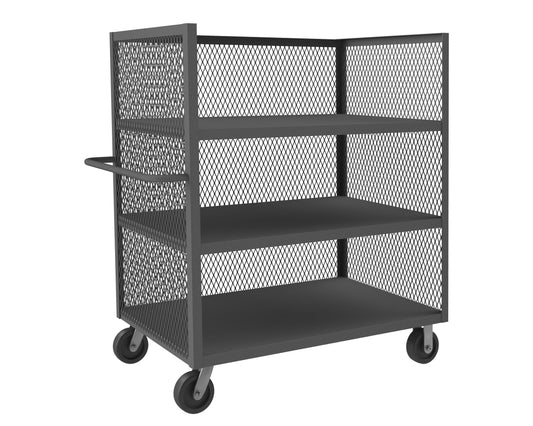 3 Sided Mesh Truck, 3 Shelves