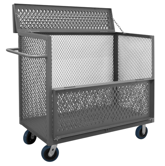 3 Sided Mesh Truck, Drop Gate and Cover