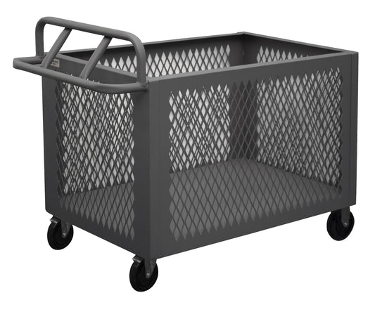 4 Sided Mesh Box Truck, Tubular Handle