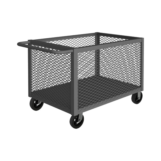 4 Sided Mesh Box Truck, Tubular Handle