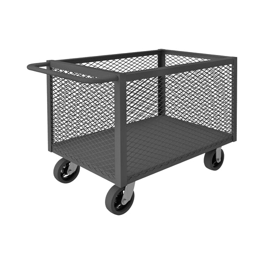 4 Sided Mesh Box Truck, Tubular Handle