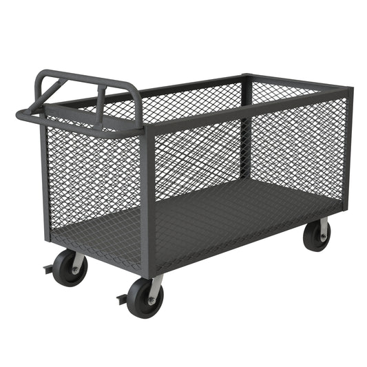 4 Sided Mesh Box Truck, Ergonomic Handle