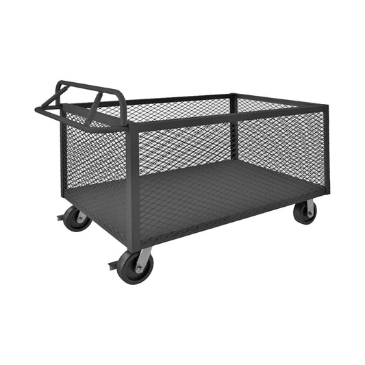 4 Sided Mesh Box Truck, Ergonomic Handle