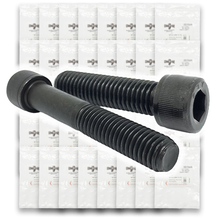 Metric 12.9 Alloy Allen Socket Head Cap Screws Bolts Black Oxide Assortment - 904 PCS