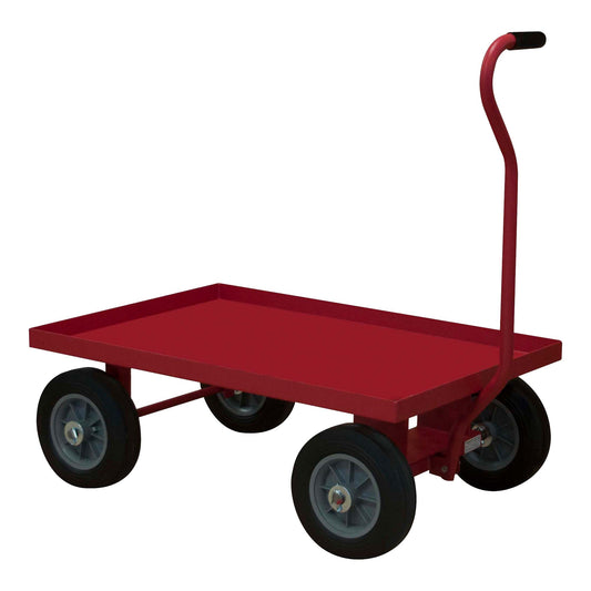 5th Wheel Truck, (4) Rigid, Red