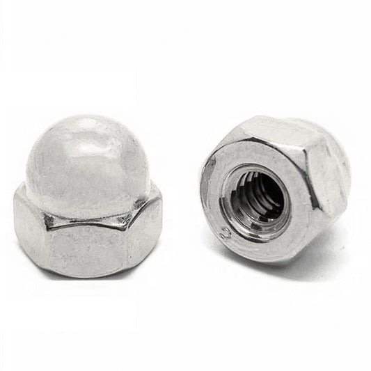 M6-1.0 A4-70 Stainless Steel Acorn Nuts