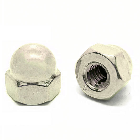 1/4"-20 Nickel Plated Acorn Nuts