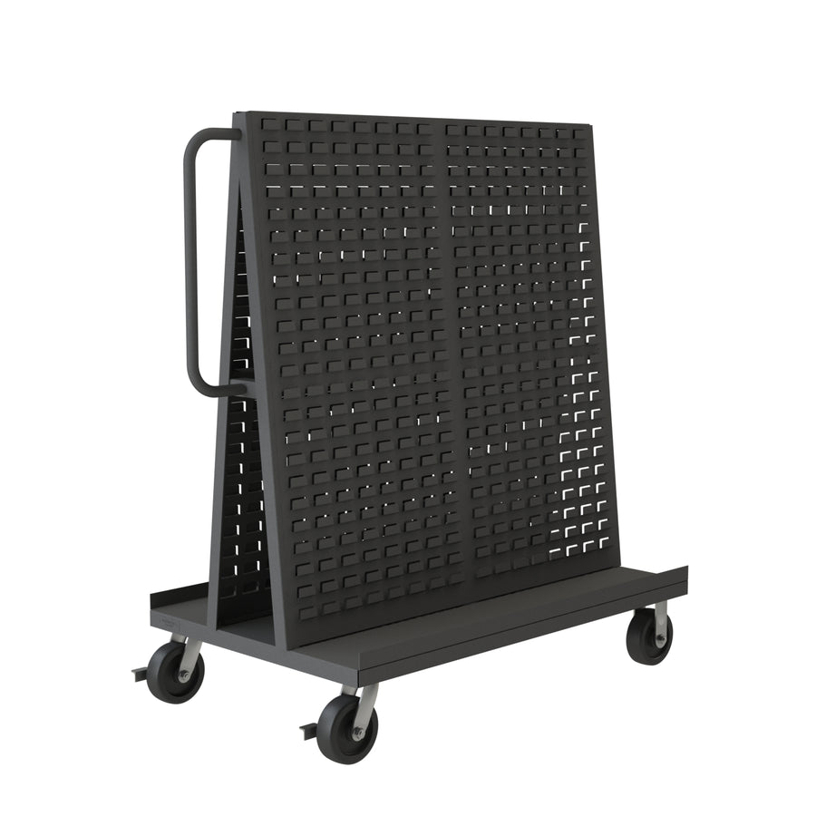 A-Frame Truck, Louvered Panels, Gray