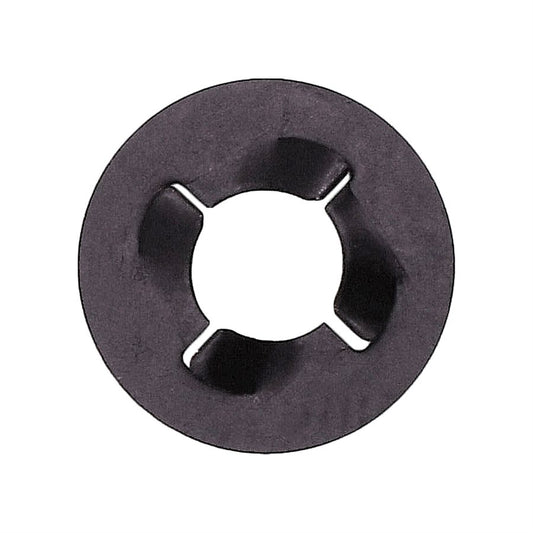 #8-18 Flat 4 Prong Push-On Bolt Retainer, Phosphate & Oil