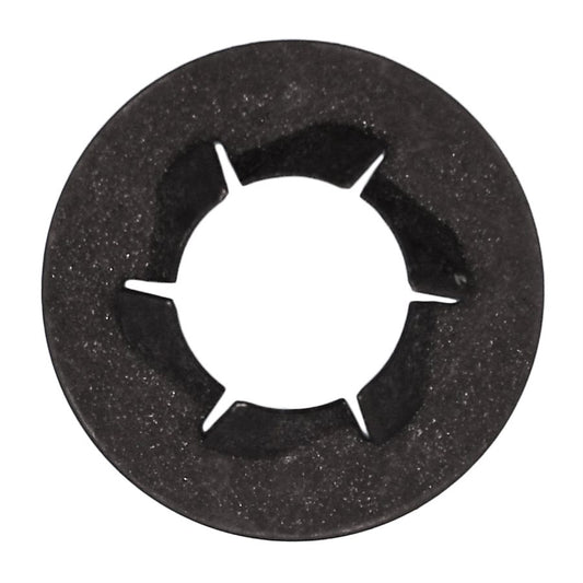 M10x1.5 Flat 6 Prong Push-On Bolt Retainer, Phosphate & Oil