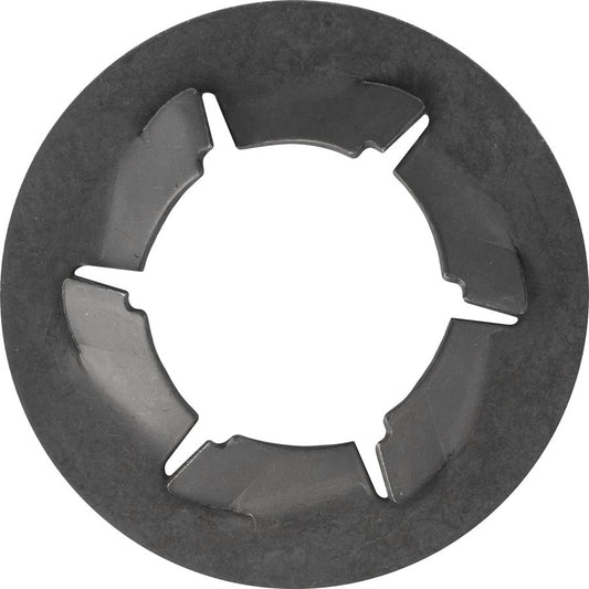 M12x1.75 Flat 6 Prong Push-On Bolt Retainer, Phosphate & Oil