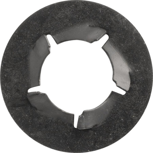 M8x1.25 Flat 5 Prong Push-On Bolt Retainer, Phosphate & Oil