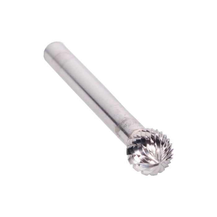 1/2" x 7/16" Ball End Carbide Bur 1/4 Shank