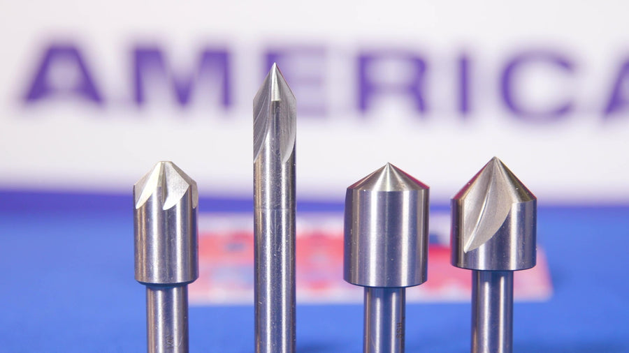 1/2"-60 HSS Single Flute Countersink
