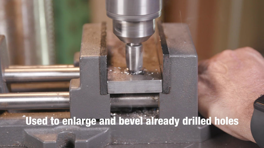3/16"-100 HSS Single Flute Countersink
