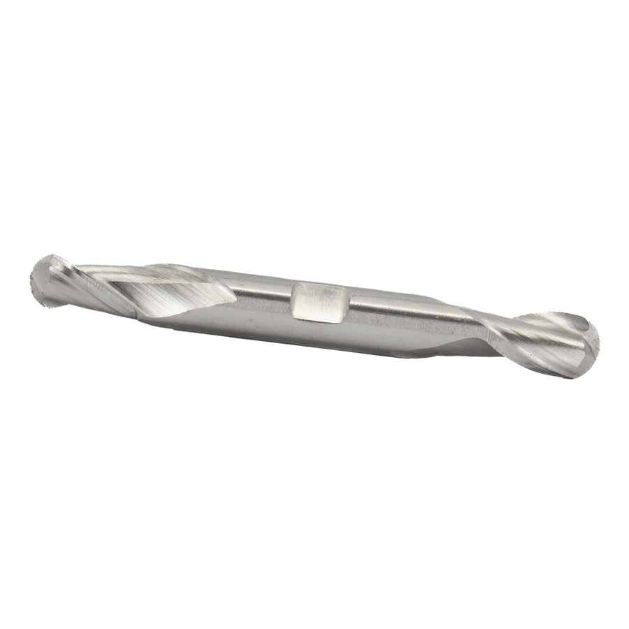 7/16" X 1/2" HSS 2 Flute Double End End Mill