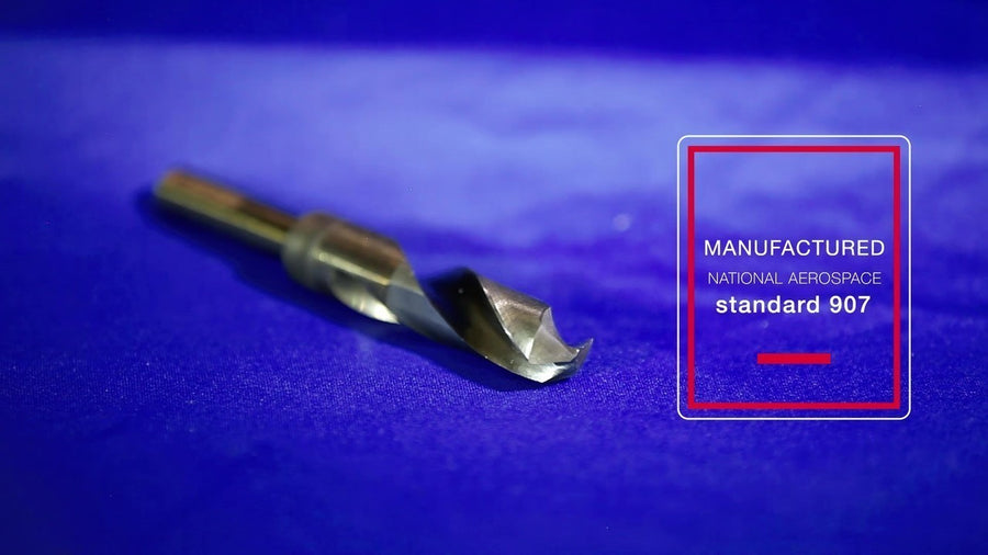 49/64" Cobalt Drill Bit with 1/2" Reduced Shank, D/ACO
