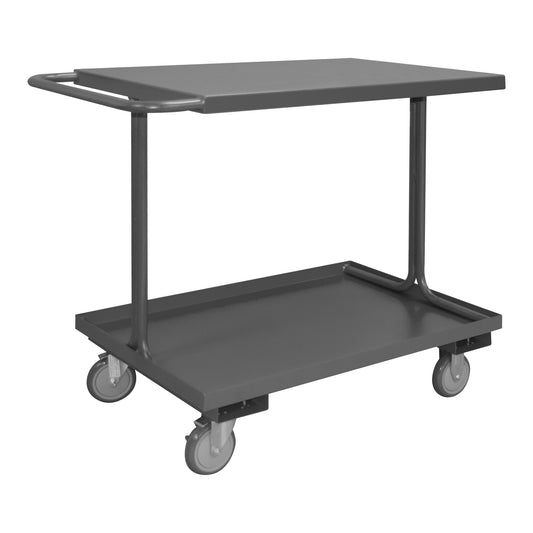 Easy Access Shelf Cart, 2 Shelves