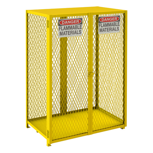 Vertical Gas Cylinder Cabinet, Cap. 12