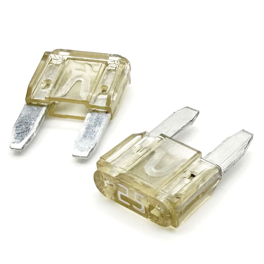 25AMP APM/ATM Mini Blade Fuse 32V Clear