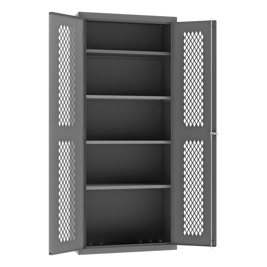Ventilated Cabinet, 4 Shelves