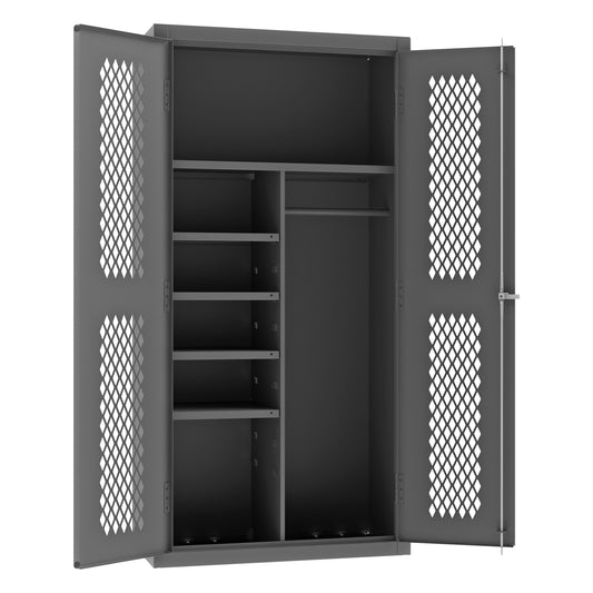 Ventilated Cabinet, 4 Shelves