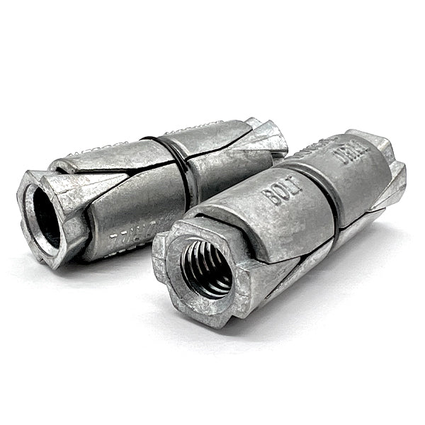 3/8" Double Expansion Shield Anchors Zinc Alloy